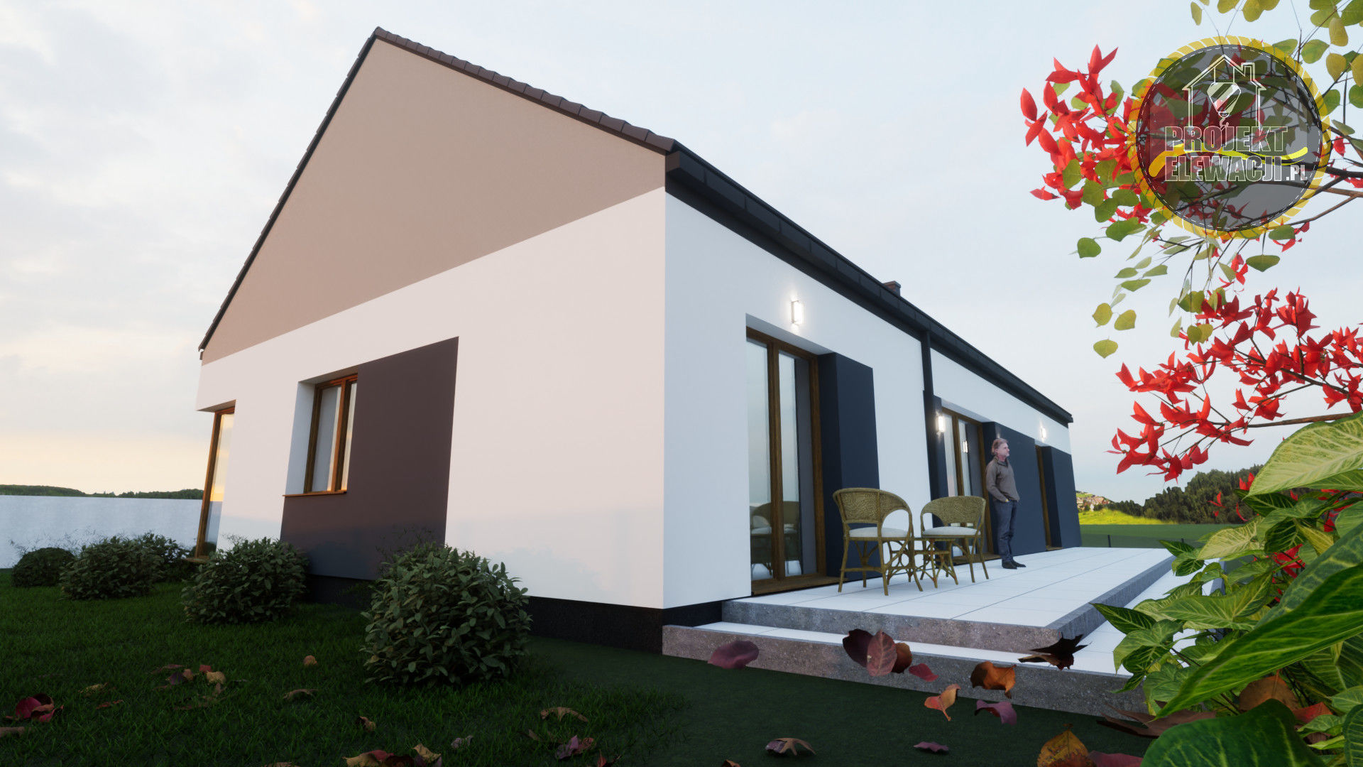modern standard house model for render and game 3D model_11