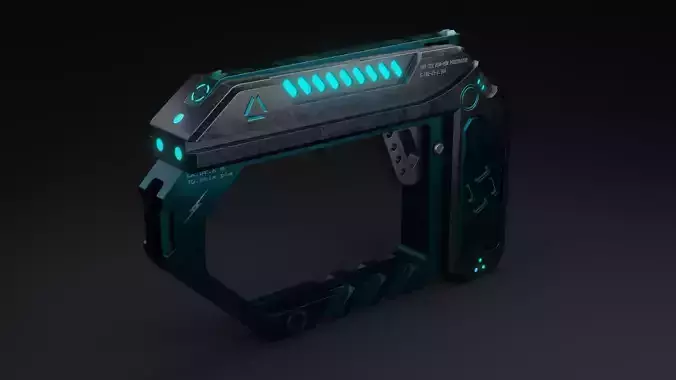 Sci-fi blaster 