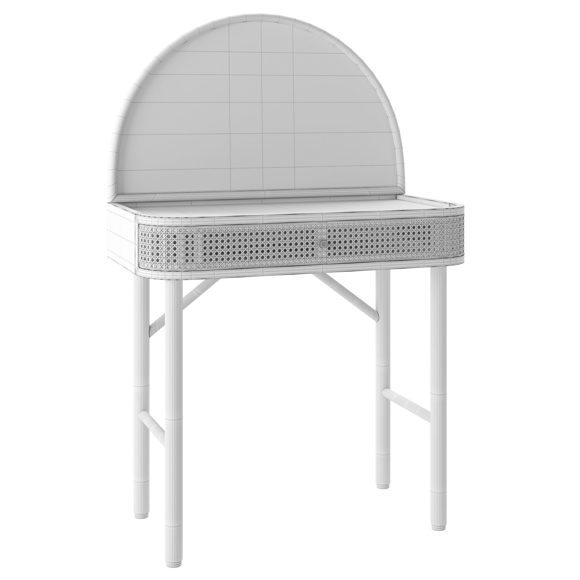 Ankhara Dressing Table 3D model_3