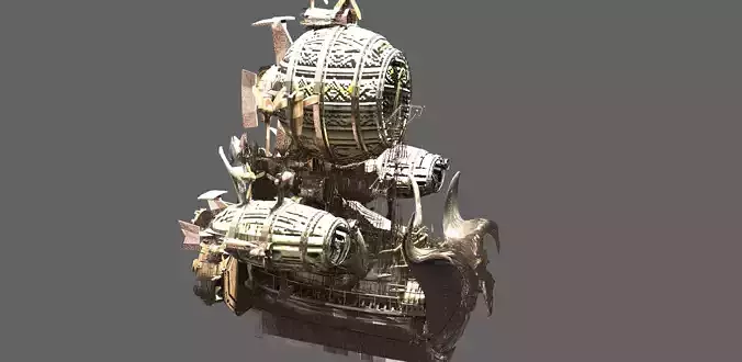 Monster hunter Style Airship