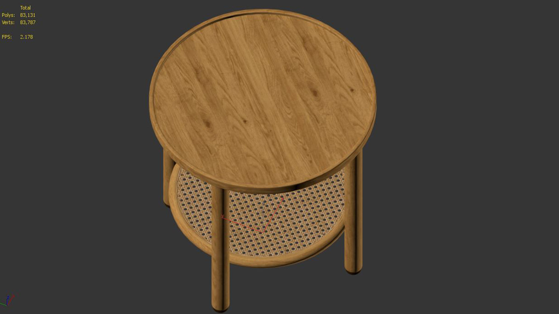 Ankhara Side Table 3D model_4
