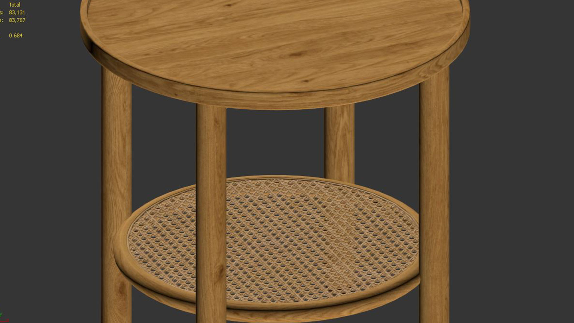 Ankhara Side Table 3D model_3