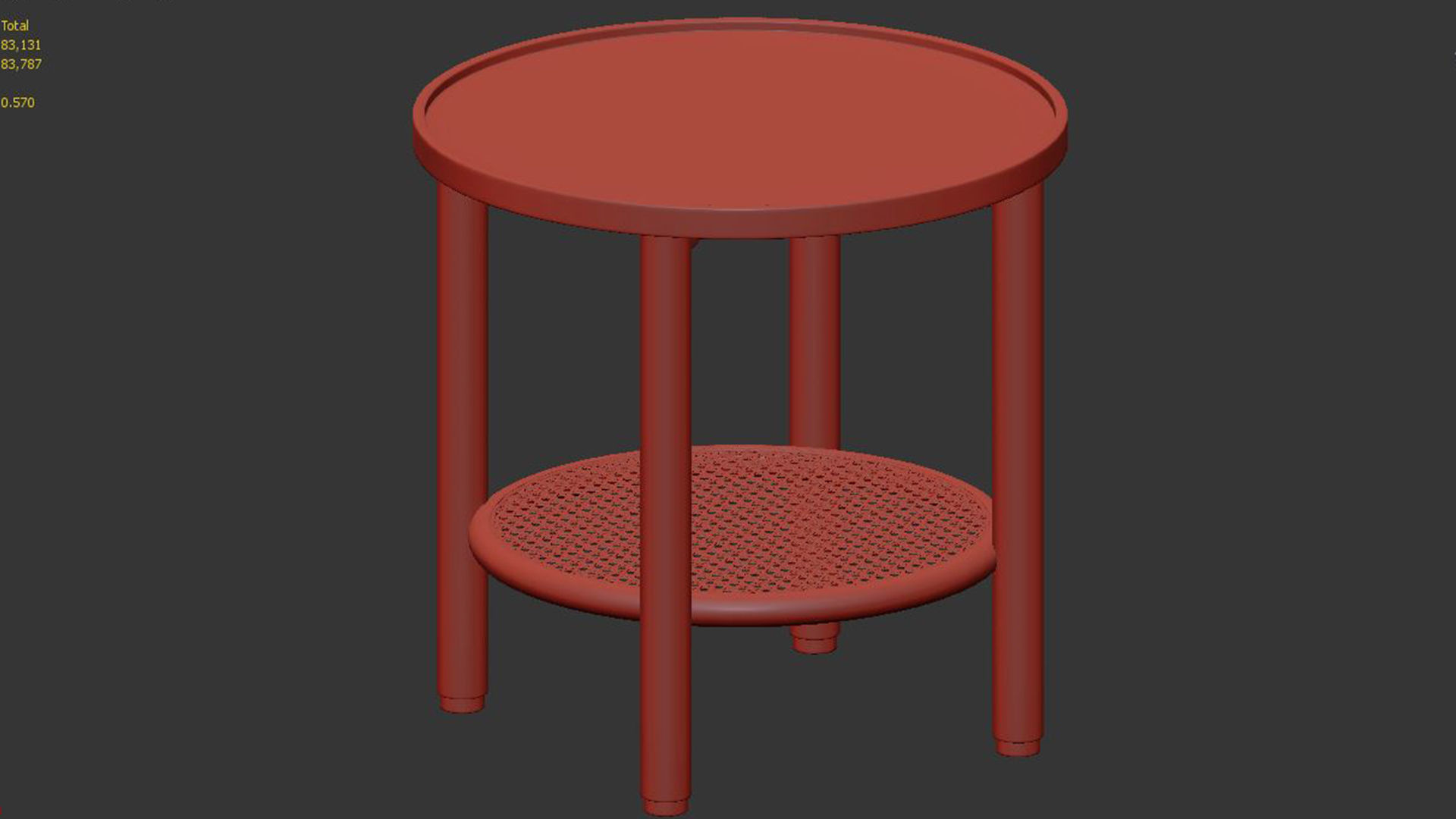 Ankhara Side Table 3D model_5