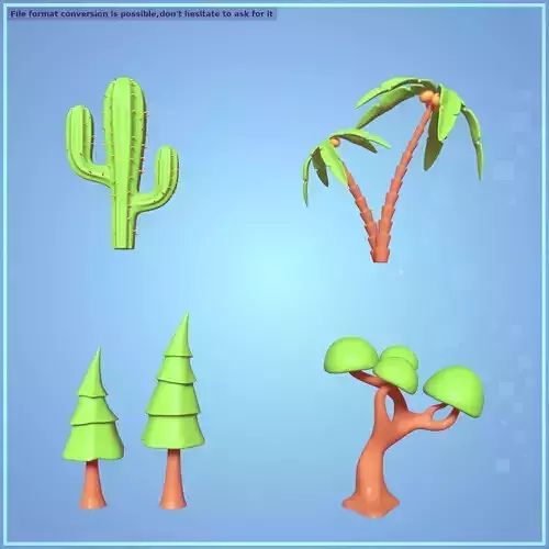 Cartoon Trees Pack