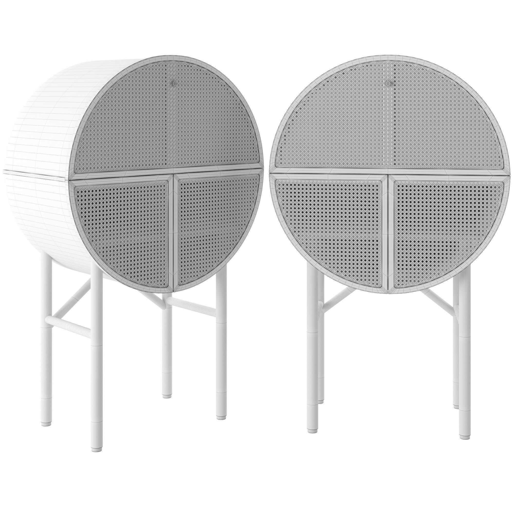 Ankhara Bureau Desk 3D model_1