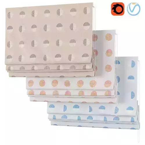 Roman Curtains 173 F Schumacher Ando Hand Block Print