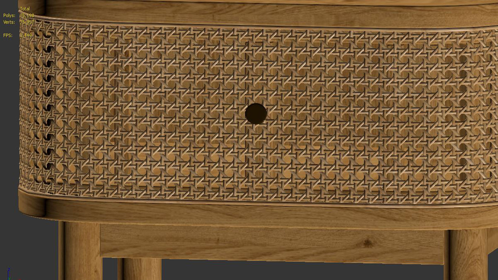 Ankhara Bedside Table 3D model_2