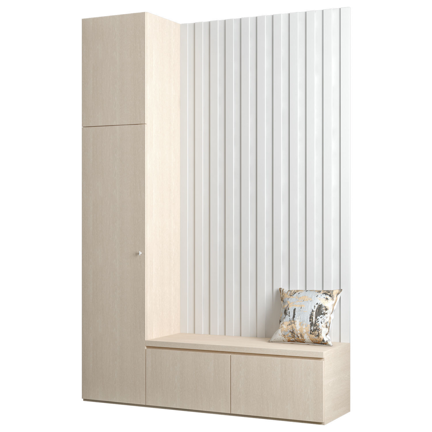 Composition in the hallway 82 3D model_1