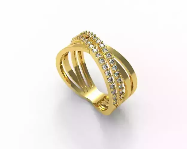 0105 - Stylish Ladies Ring - Wedding Wear