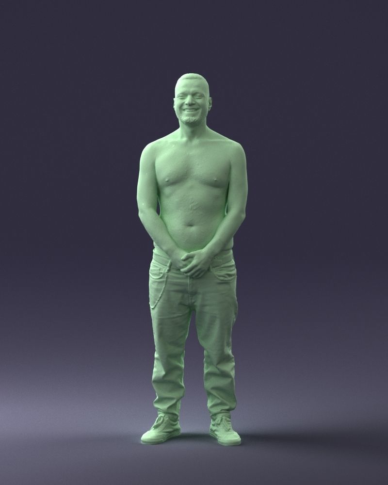 000285 Tattooed Man 0831 3D model_20