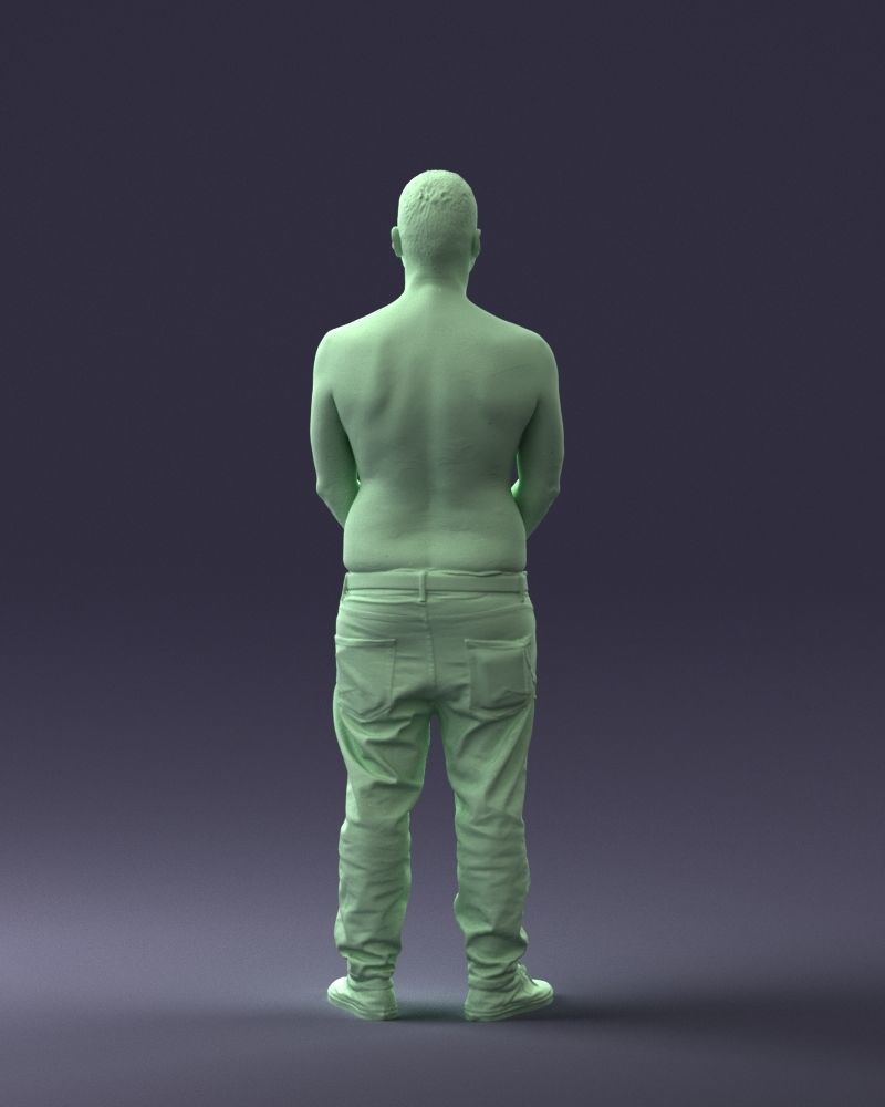 000285 Tattooed Man 0831 3D model_11