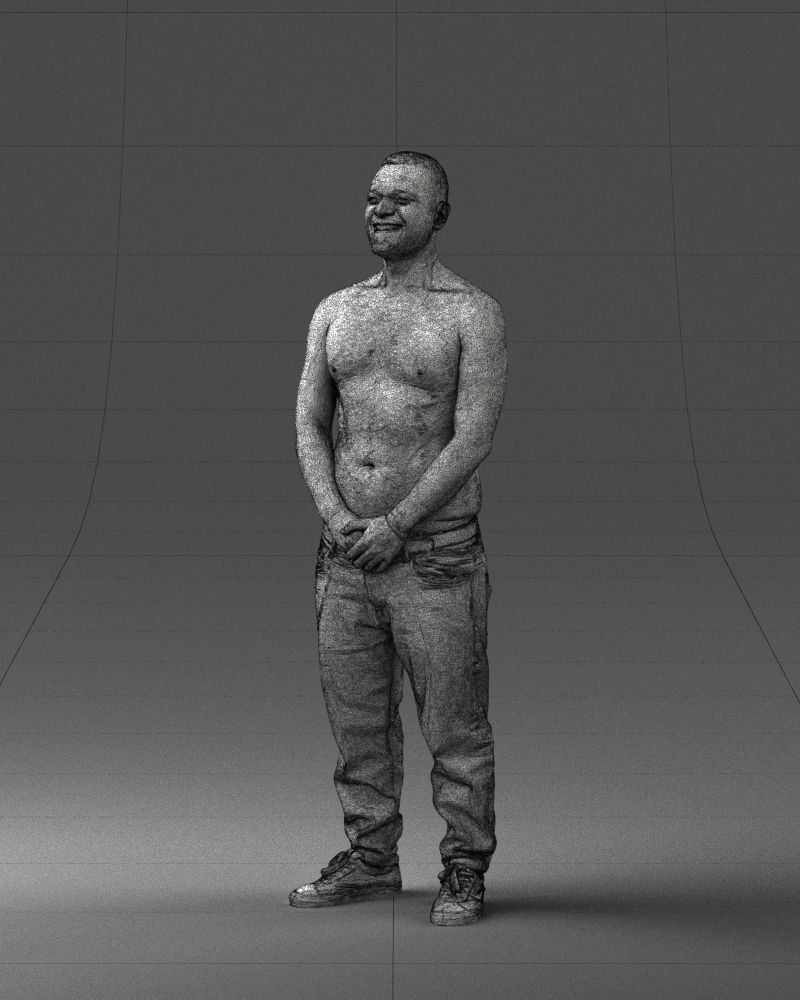 000285 Tattooed Man 0831 3D model_18