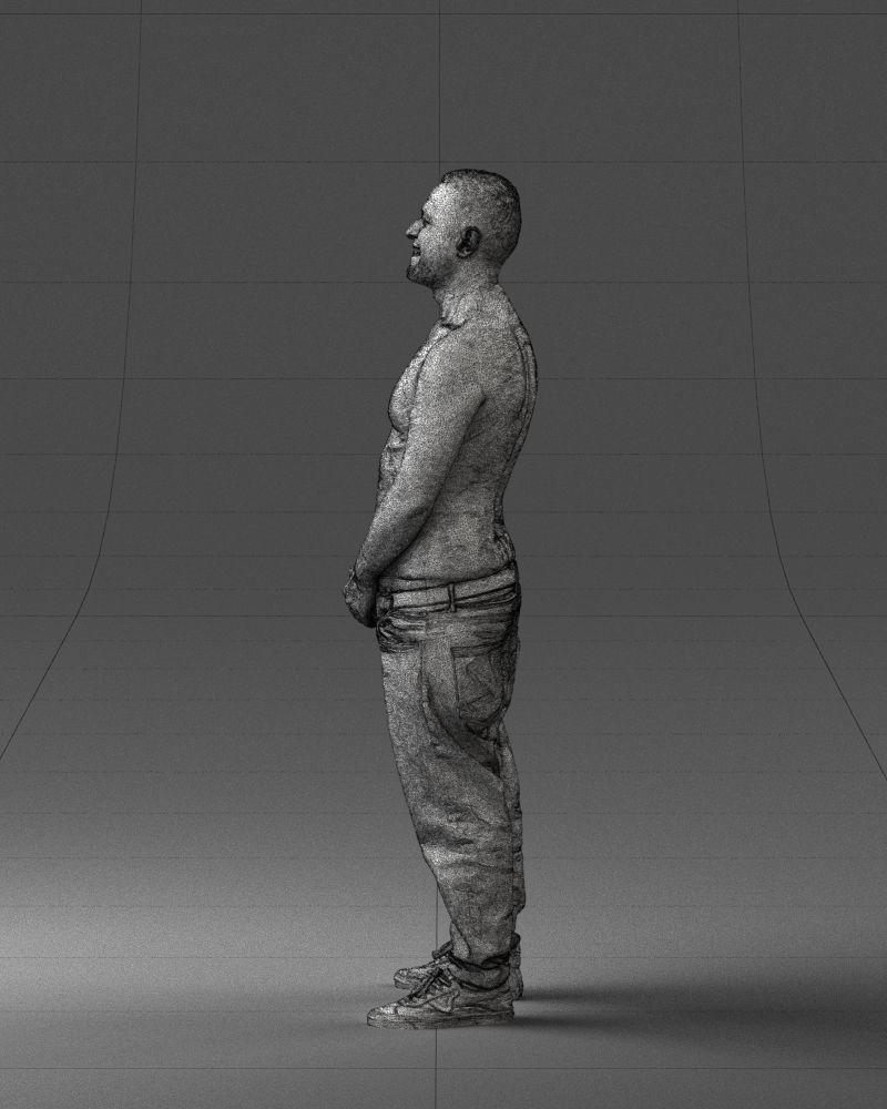 000285 Tattooed Man 0831 3D model_15