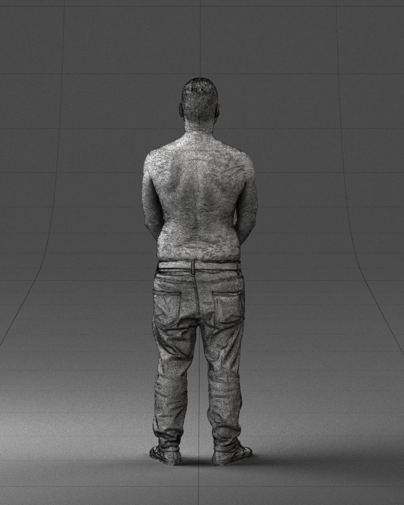 000285 Tattooed Man 0831 3D model_12