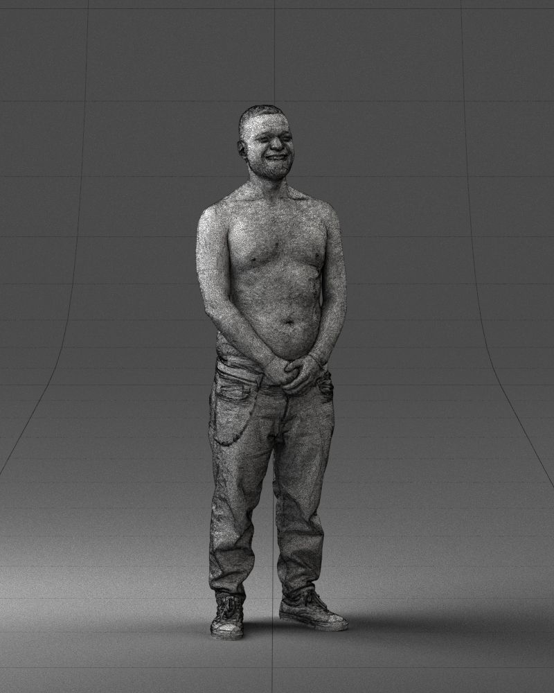 000285 Tattooed Man 0831 3D model_6