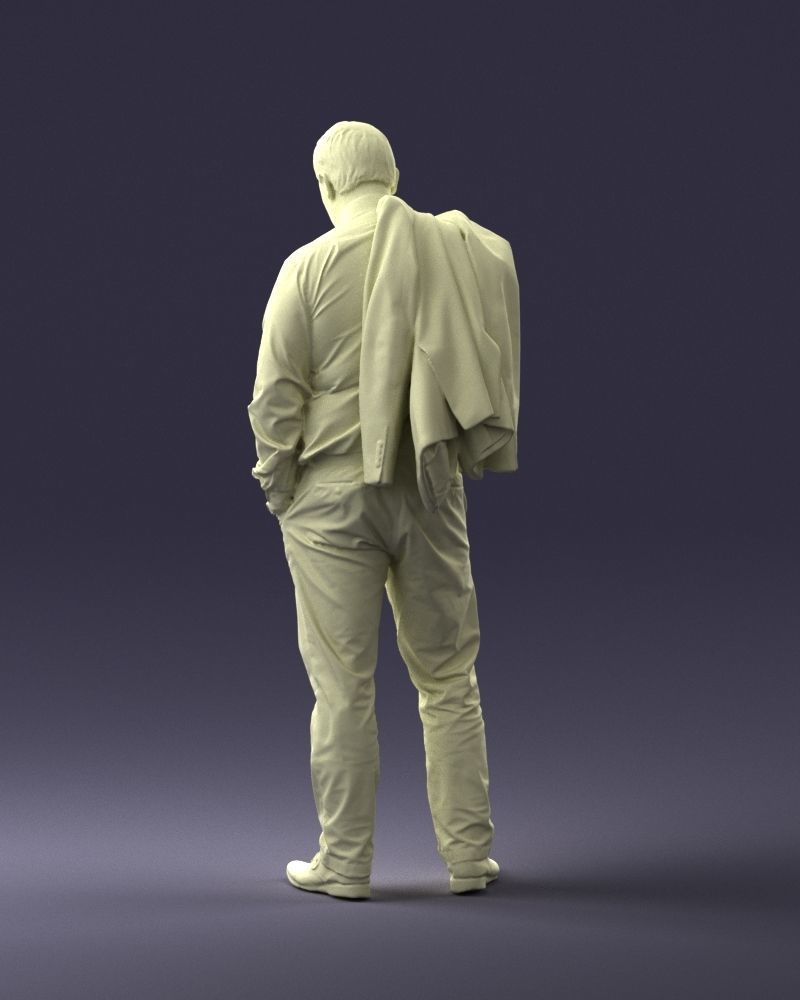 000034 Man with jacket 0928 3dp 3D print model_10