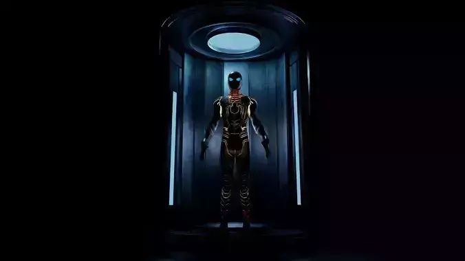Iron Man Cosplay Stand 3D print model