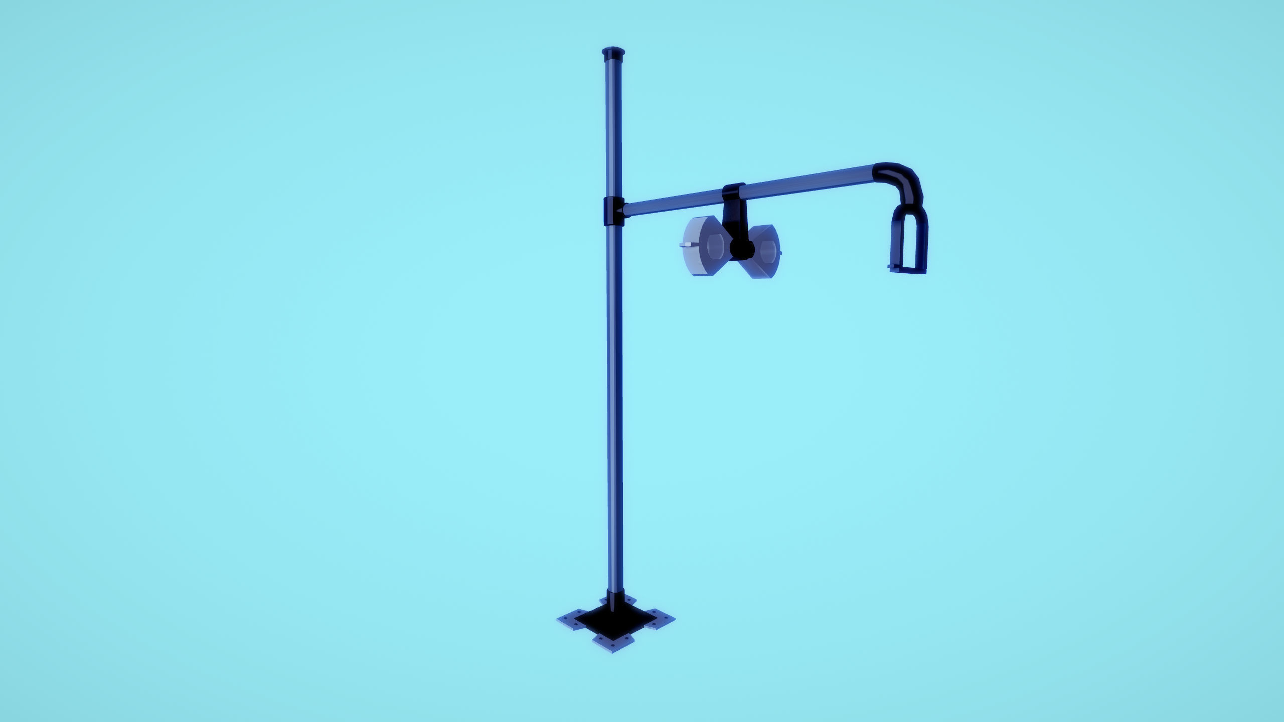 BDSM Subjugator Low-poly 3D model_3