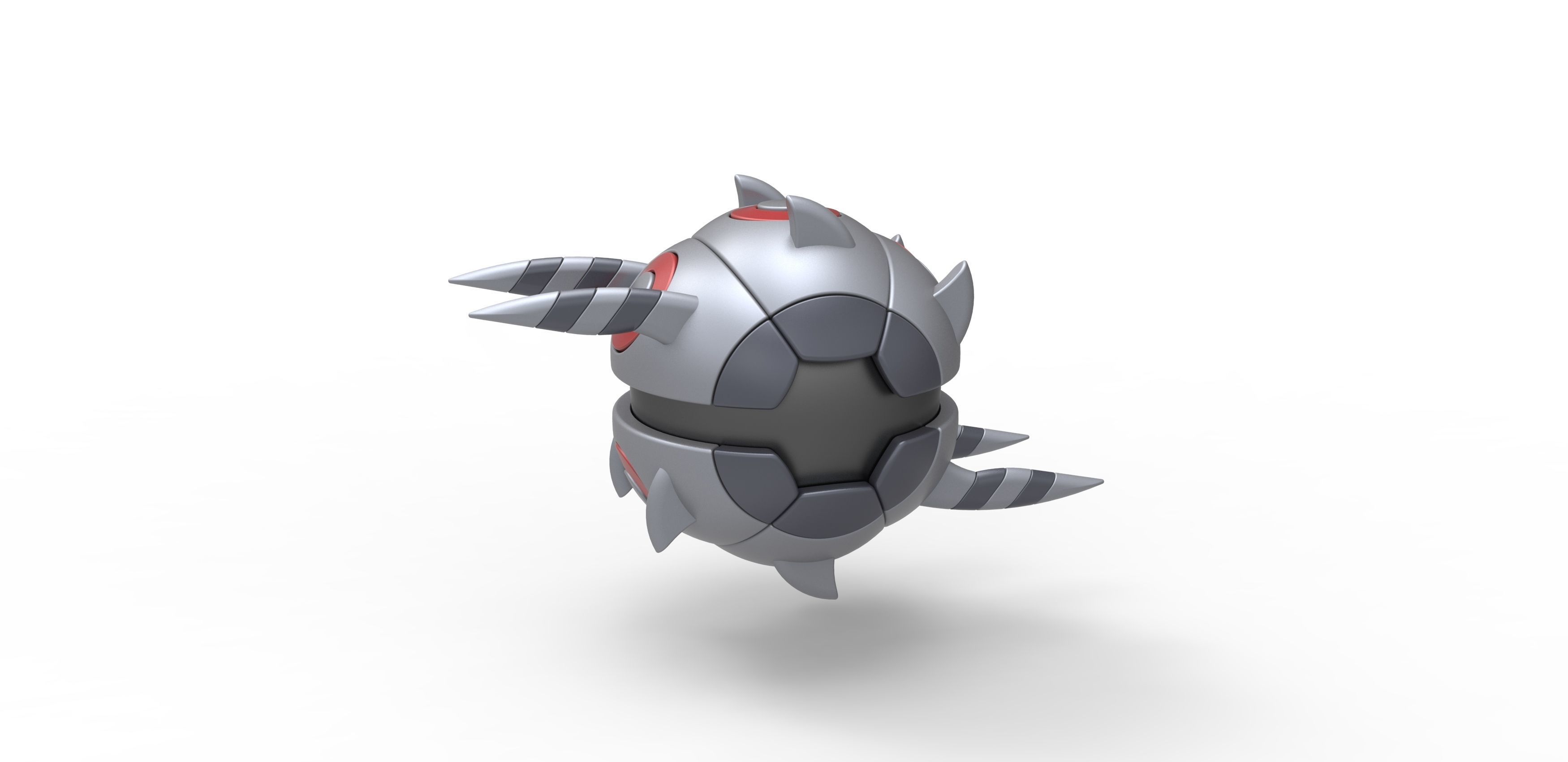 Whirlipede orb 3D print model_8
