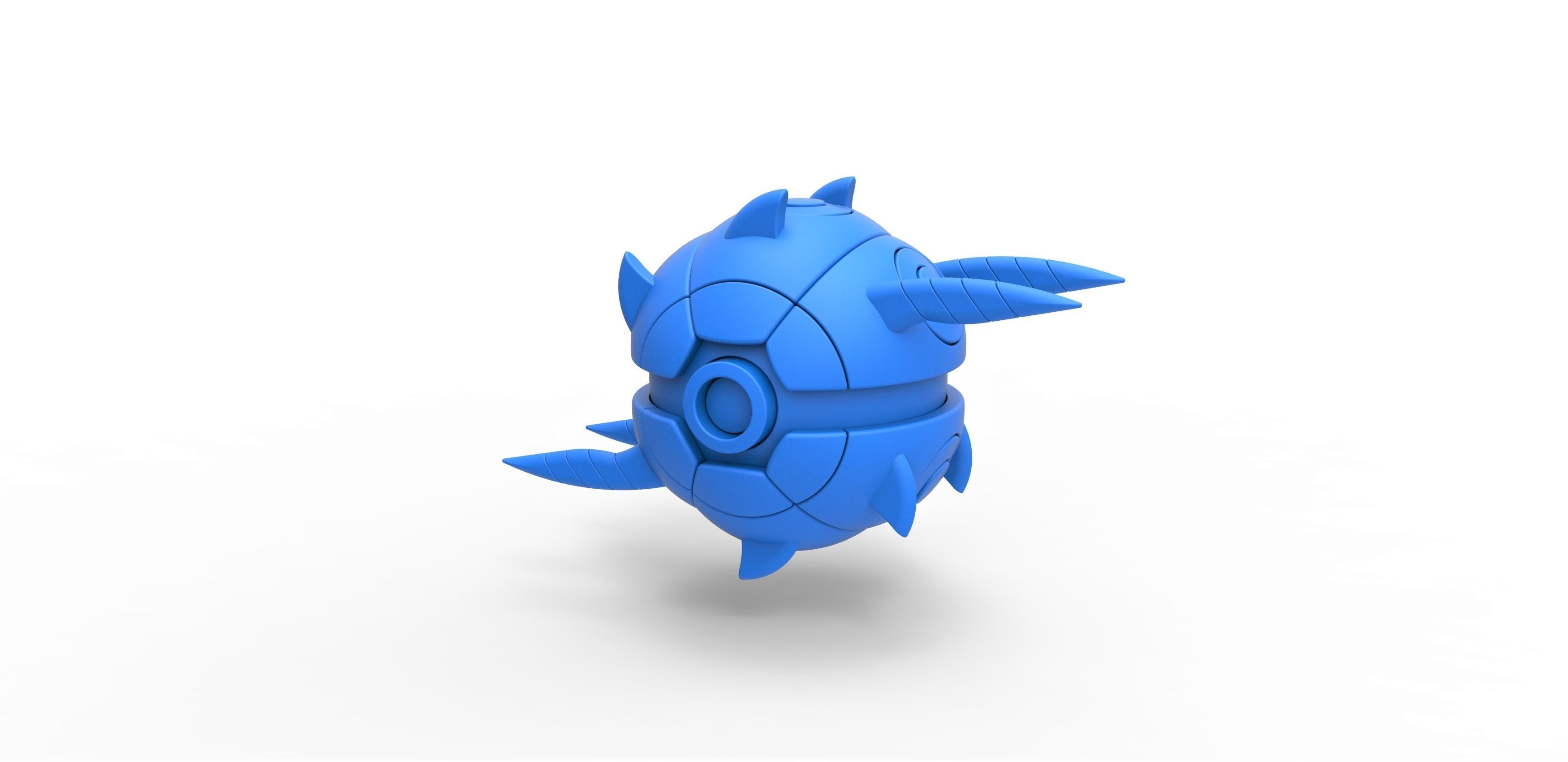 Whirlipede orb 3D print model_9