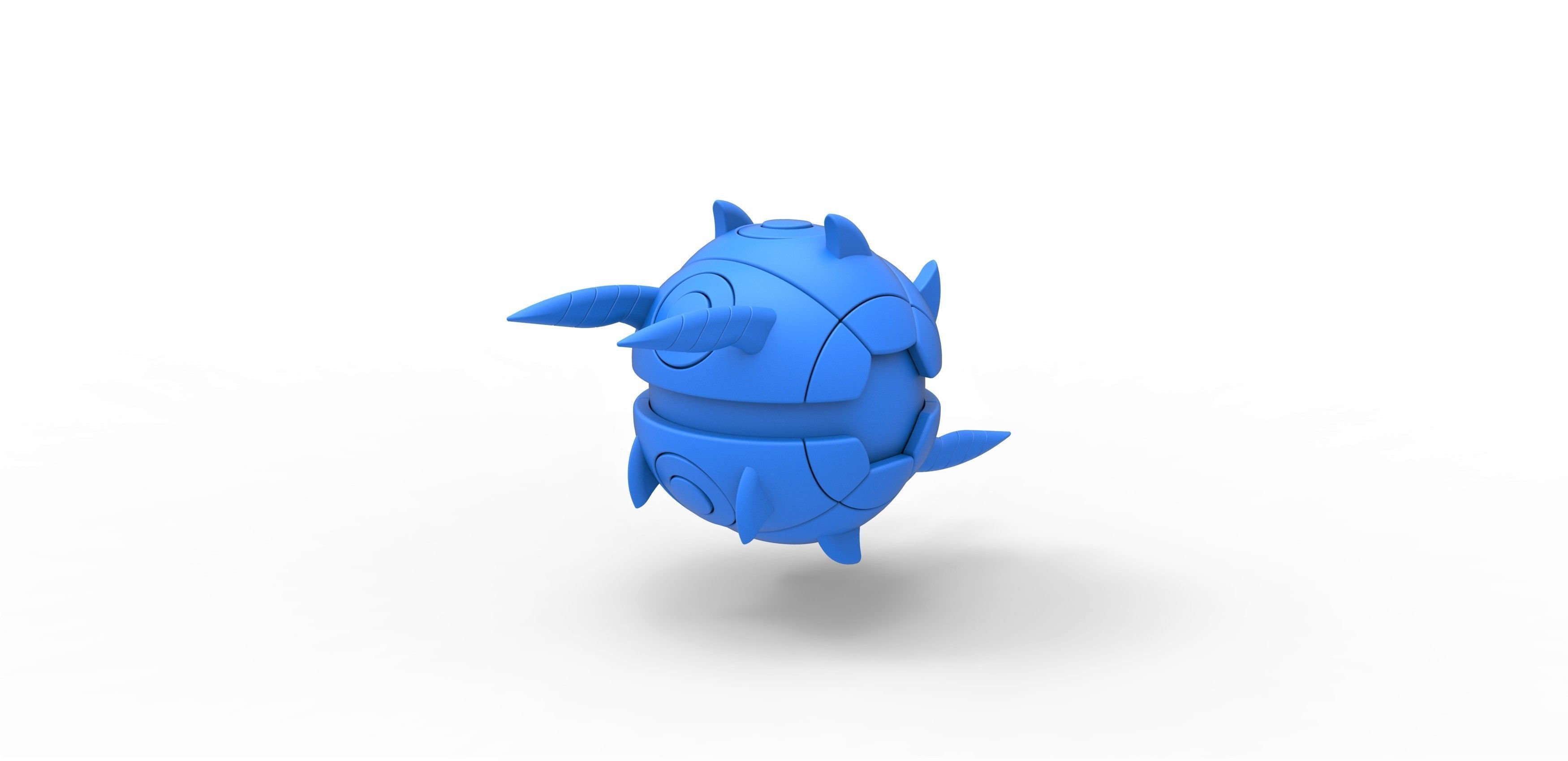 Whirlipede orb 3D print model_16
