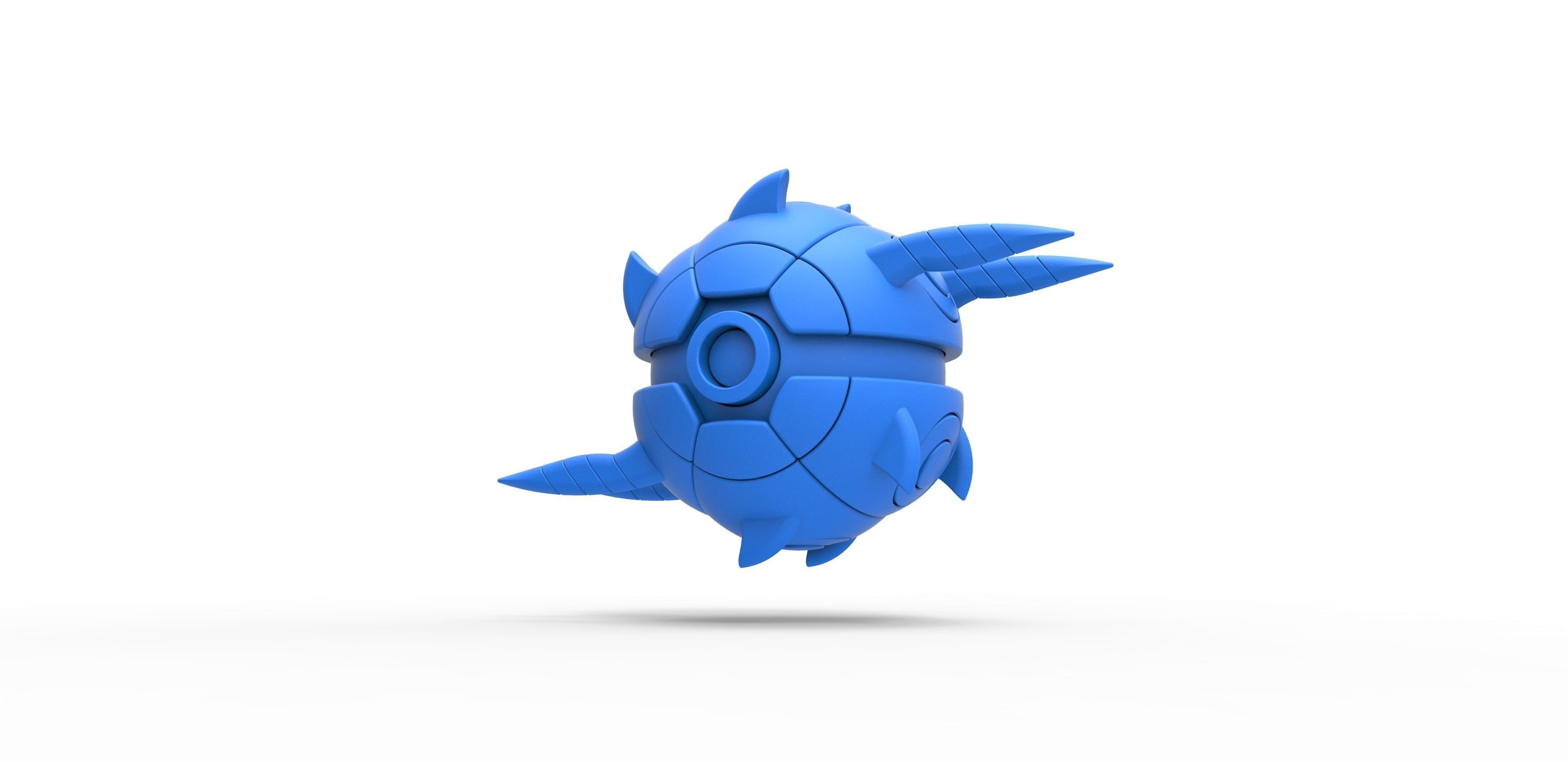 Whirlipede orb 3D print model_10