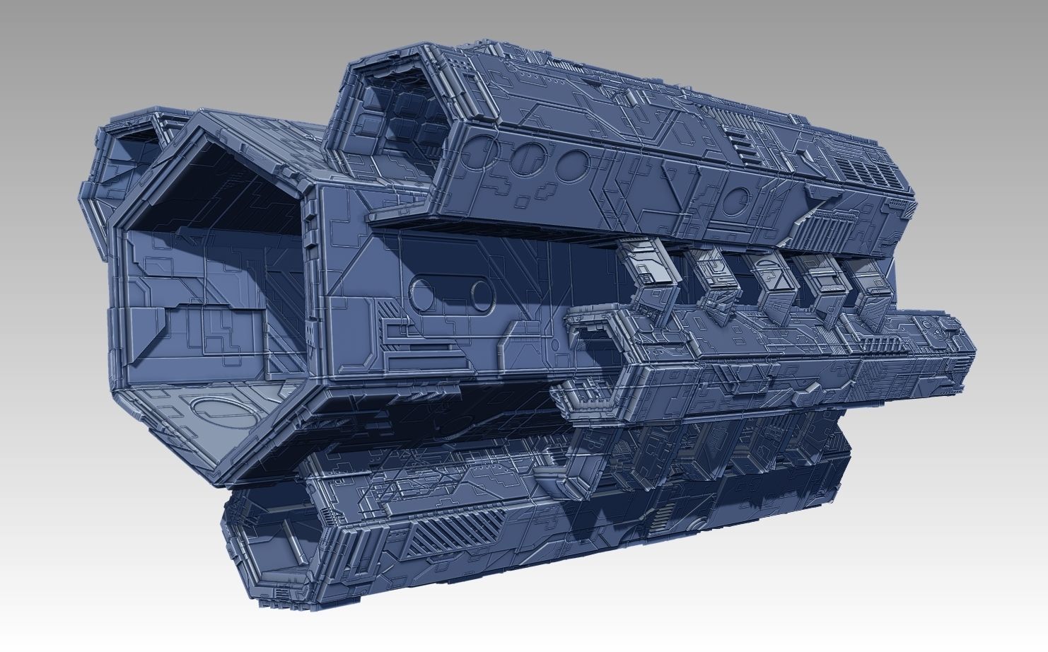 space equipment node 00129 3D model_10