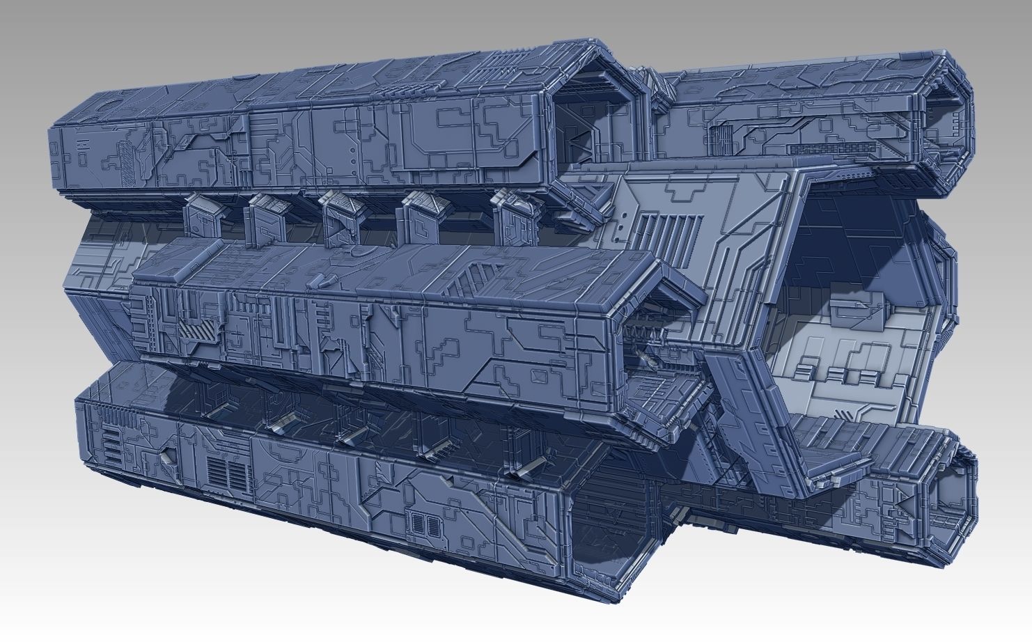 space equipment node 00129 3D model_16