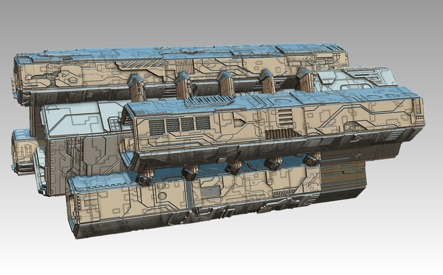 space equipment node 00129 3D model_24