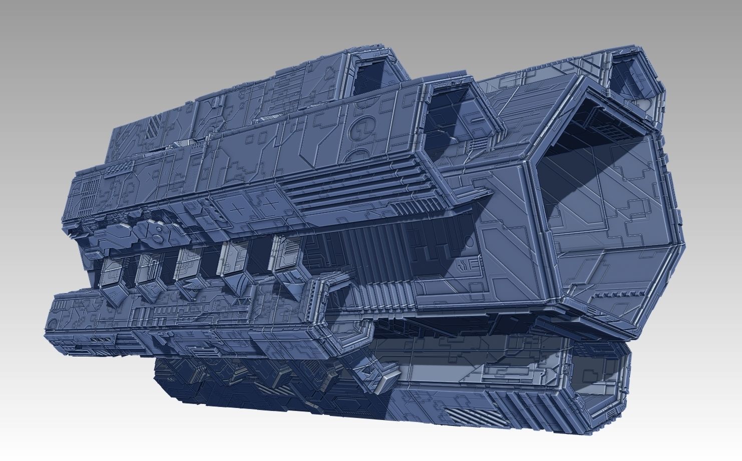 space equipment node 00129 3D model_7