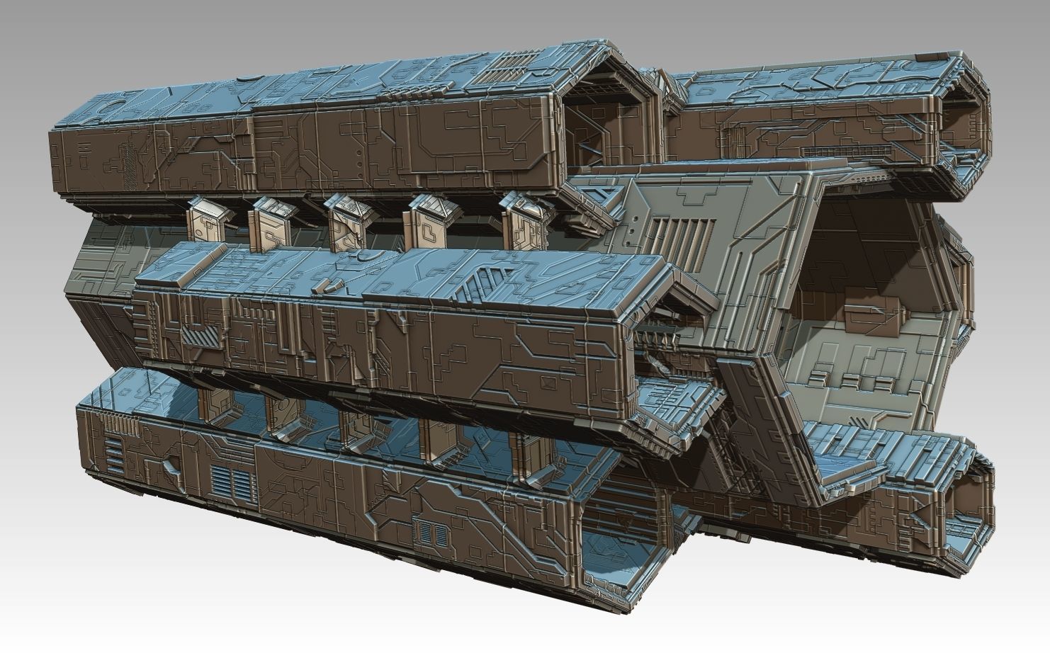 space equipment node 00129 3D model_15