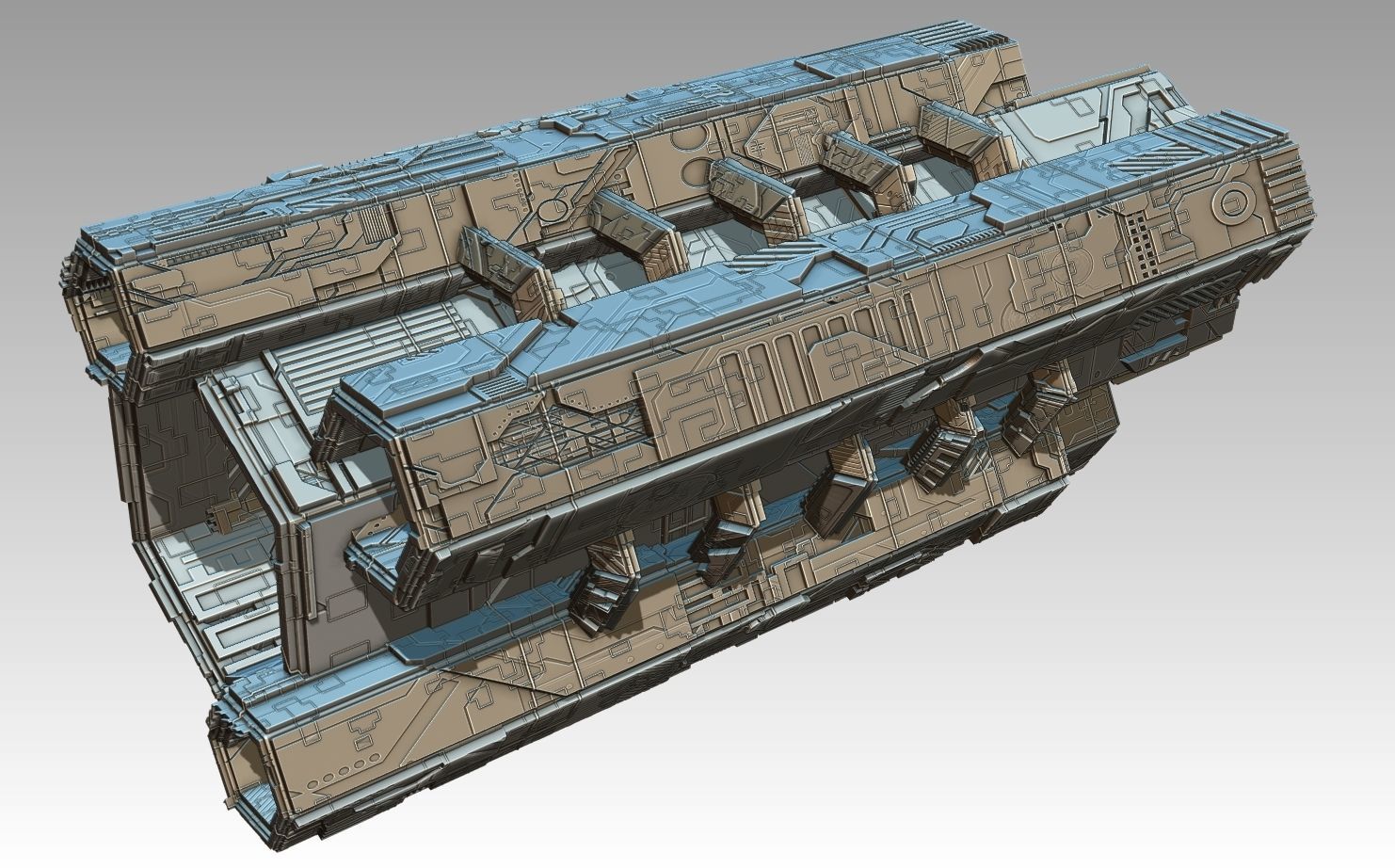 space equipment node 00129 3D model_18