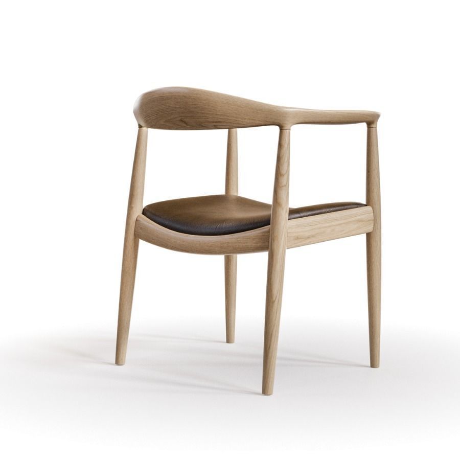 Mobler pp503 chair 3D model_1