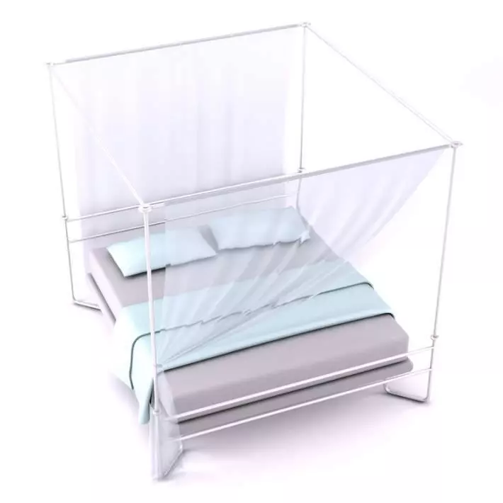Luxury Bed 3D model