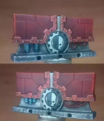 Mechanicus Kill Team barricade