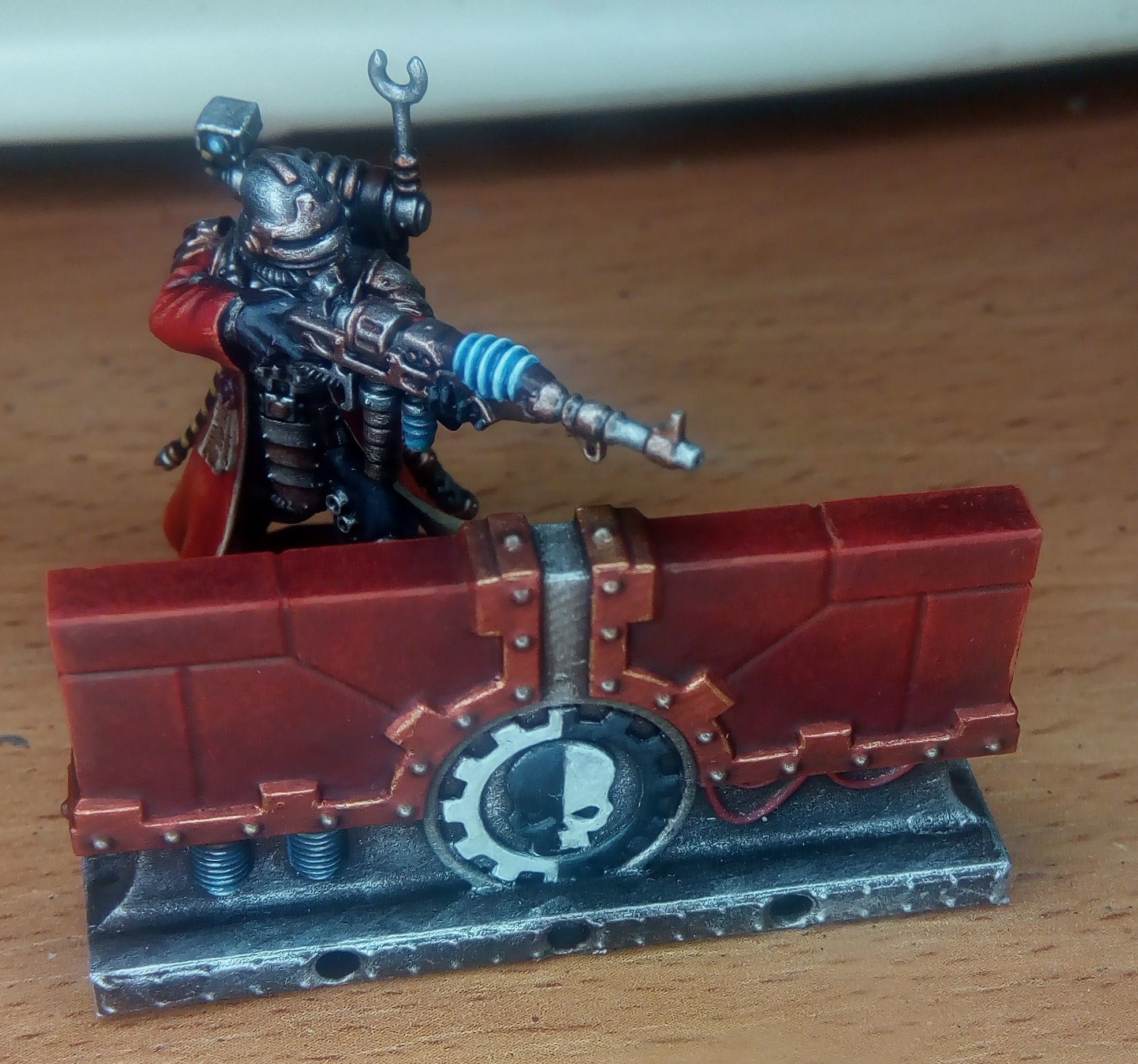 Mechanicus Kill Team barricade 3D print model_1