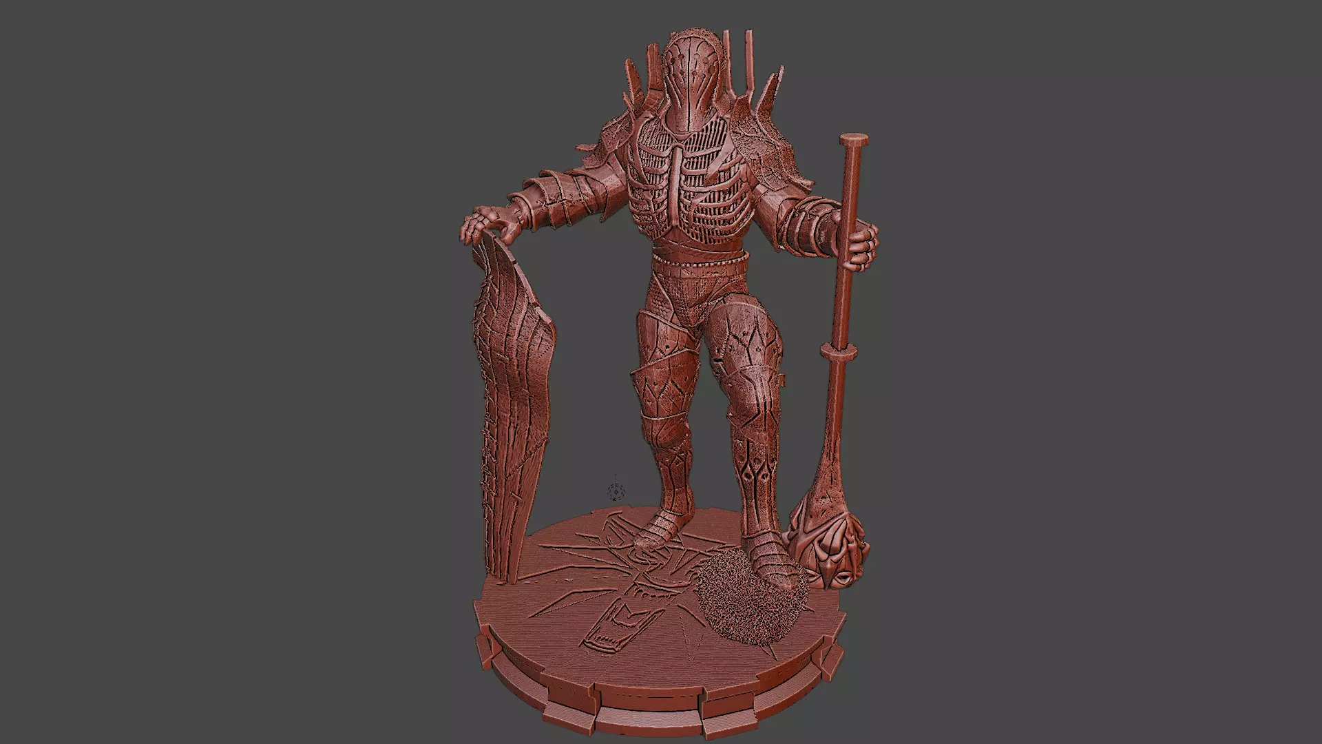 Witcher 3 Wild hunt - Imlerith 3D print model_0