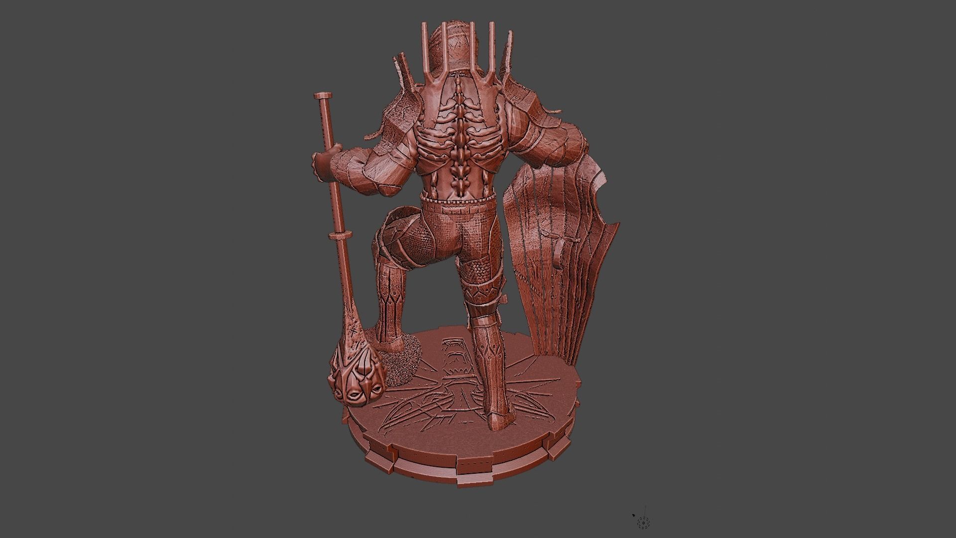 Witcher 3 Wild hunt - Imlerith 3D print model_2
