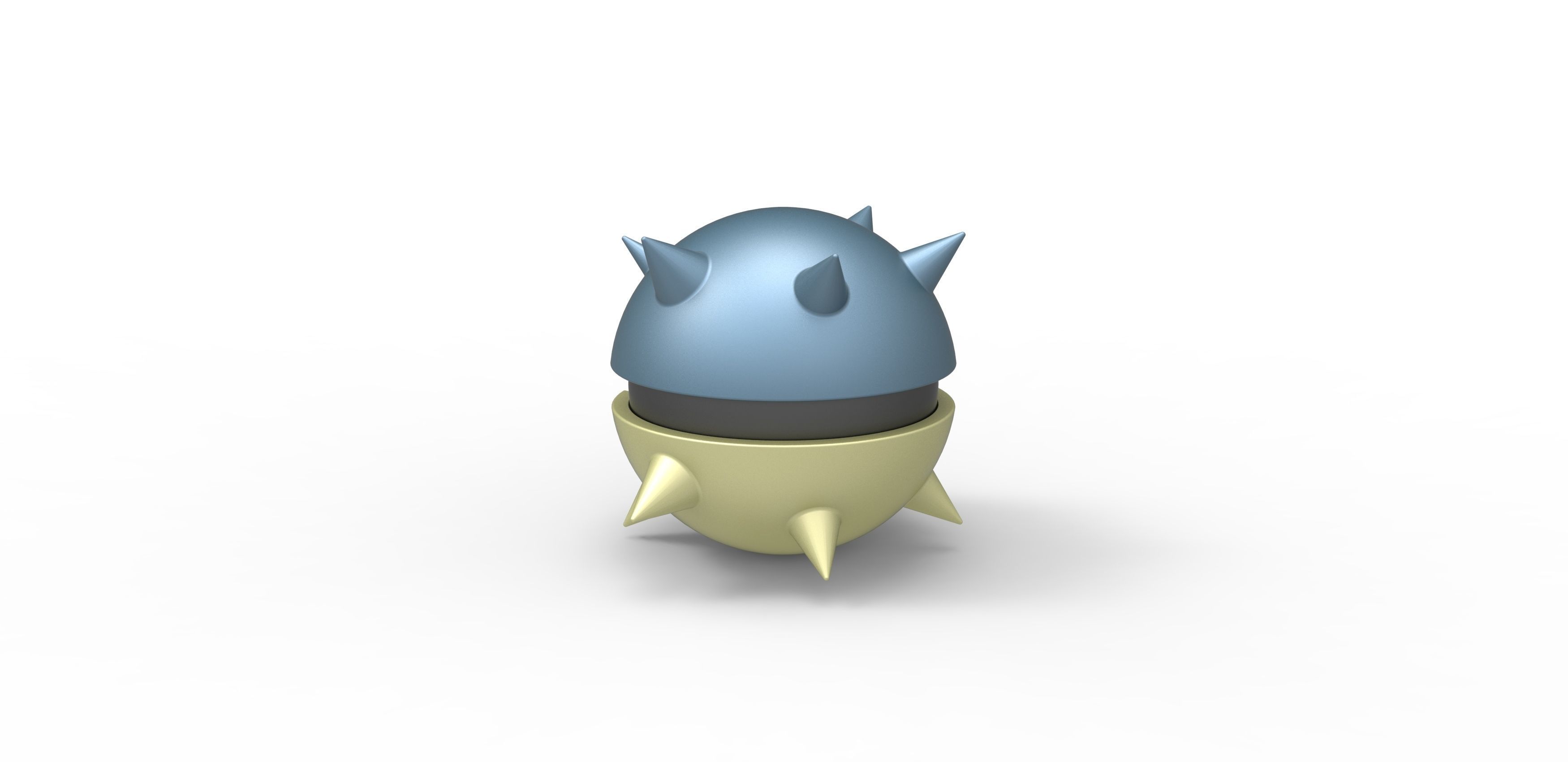 Qwilfish orb 3D print model_7