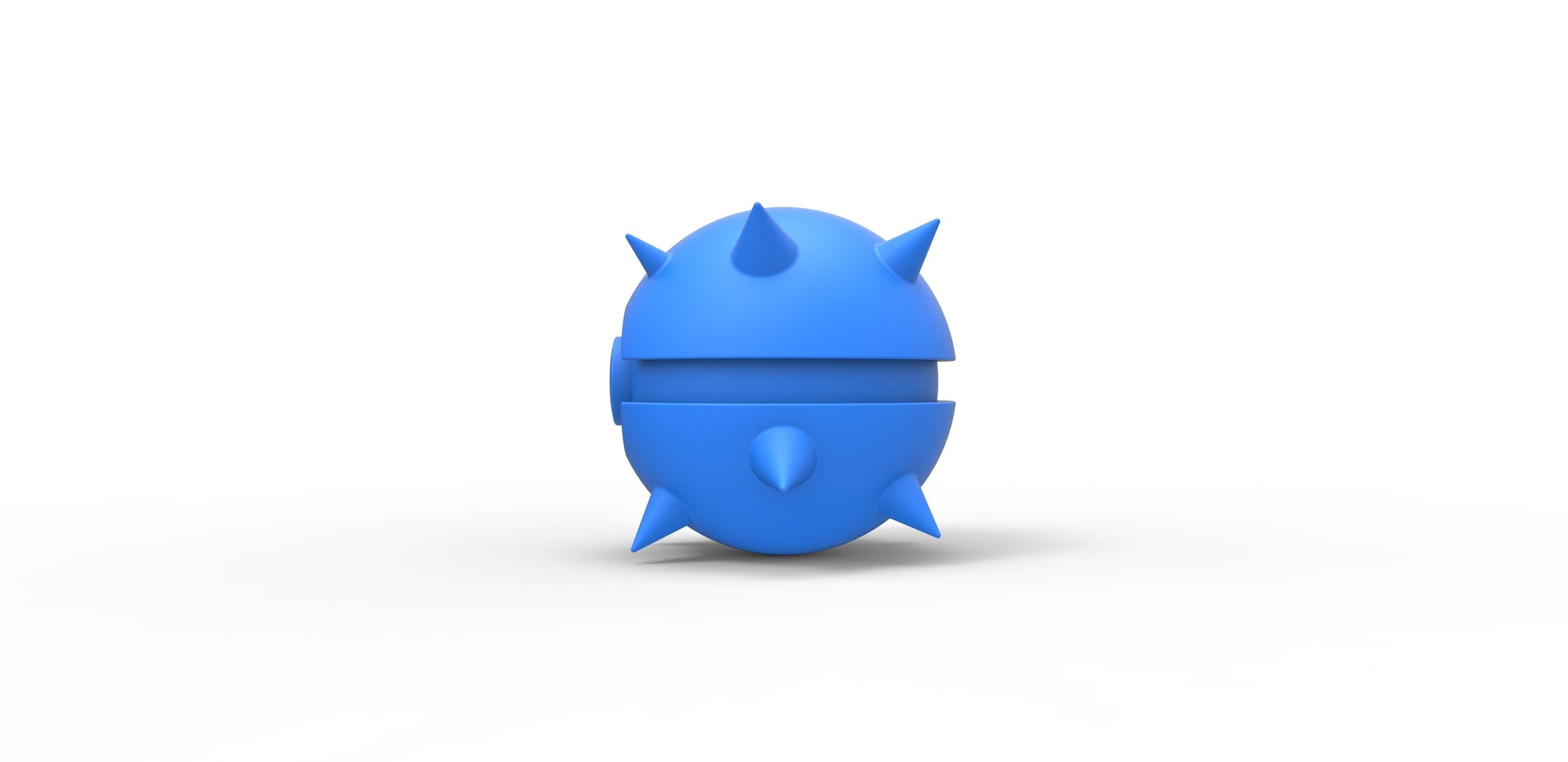 Qwilfish orb 3D print model_15