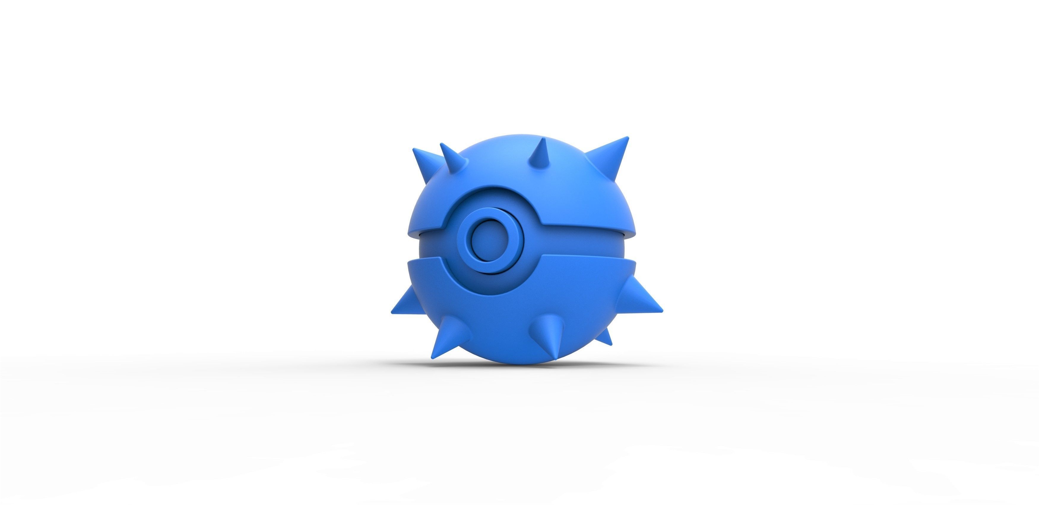Qwilfish orb 3D print model_10
