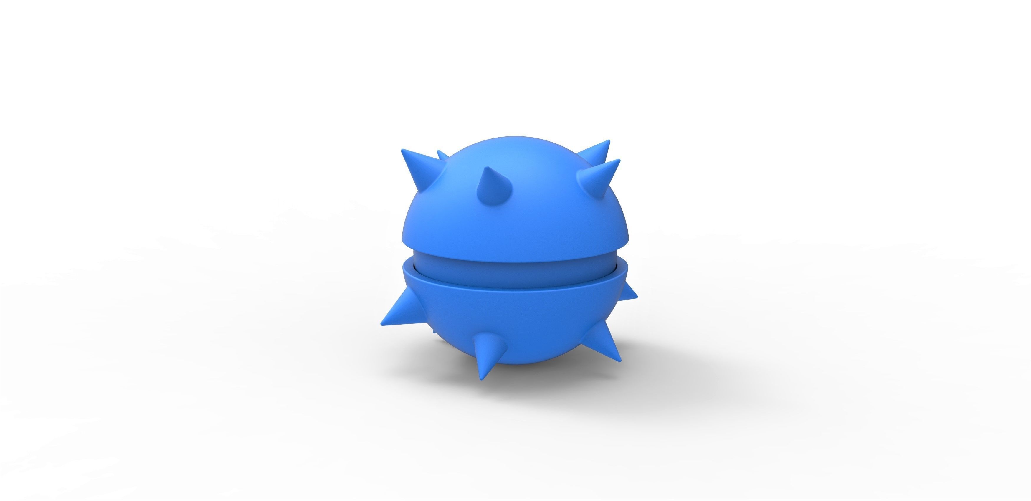 Qwilfish orb 3D print model_17