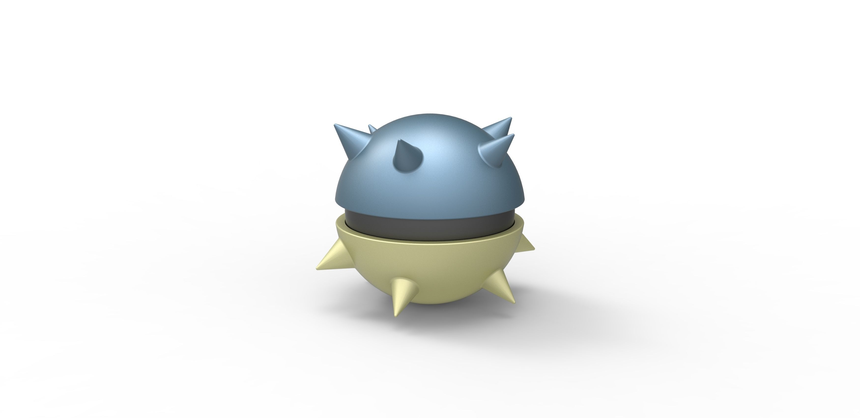 Qwilfish orb 3D print model_8