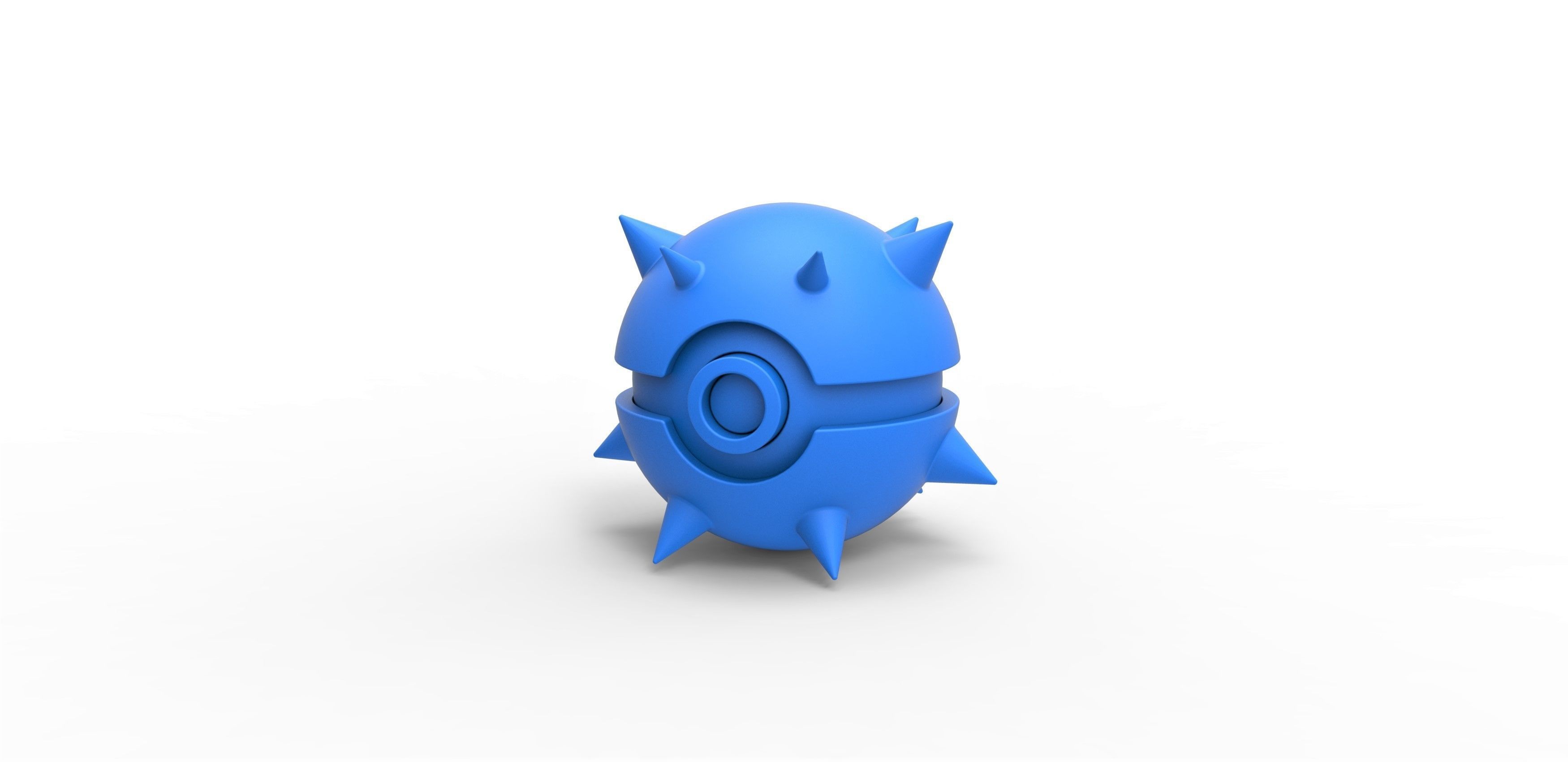 Qwilfish orb 3D print model_9