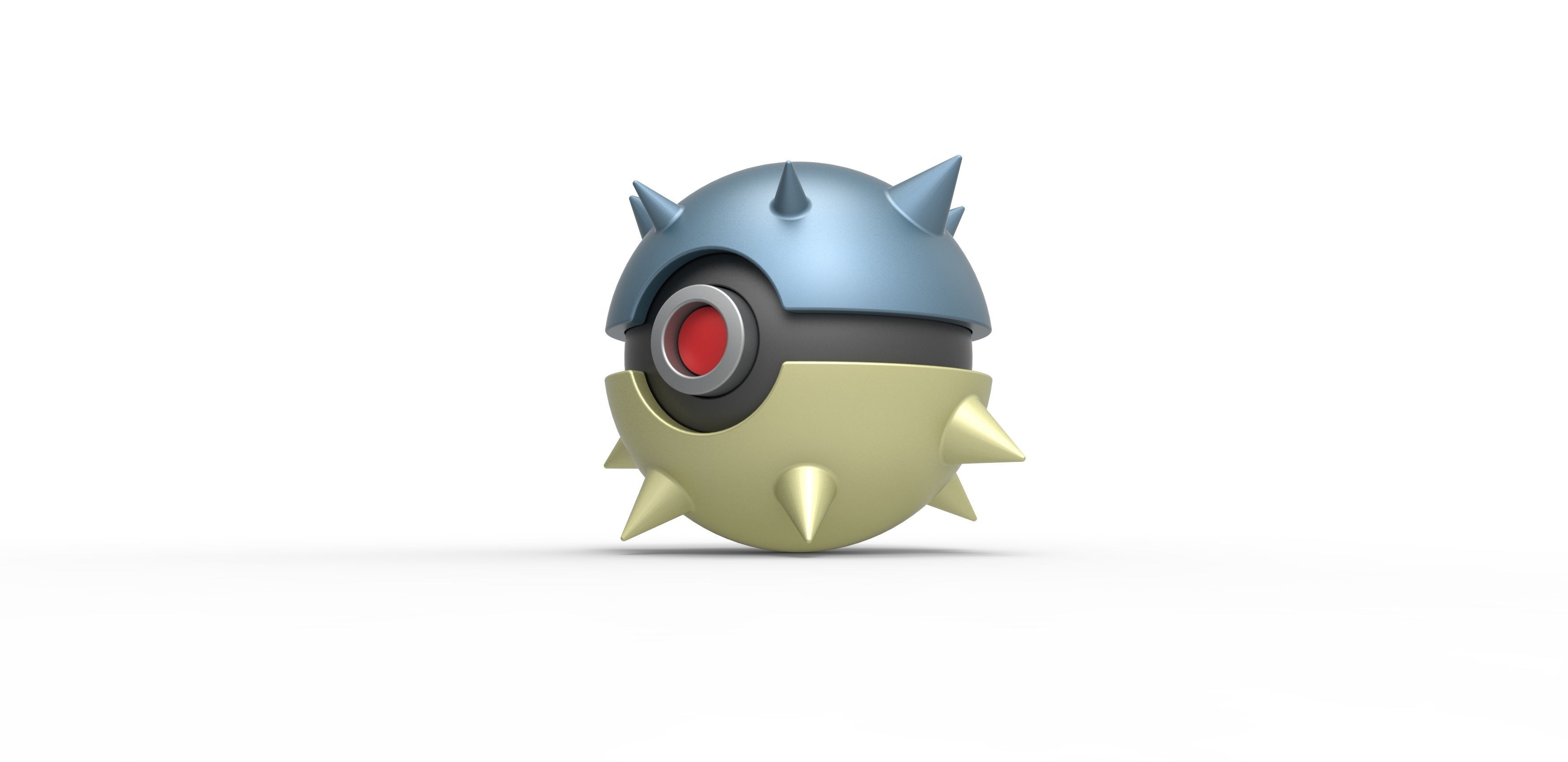 Qwilfish orb 3D print model_1