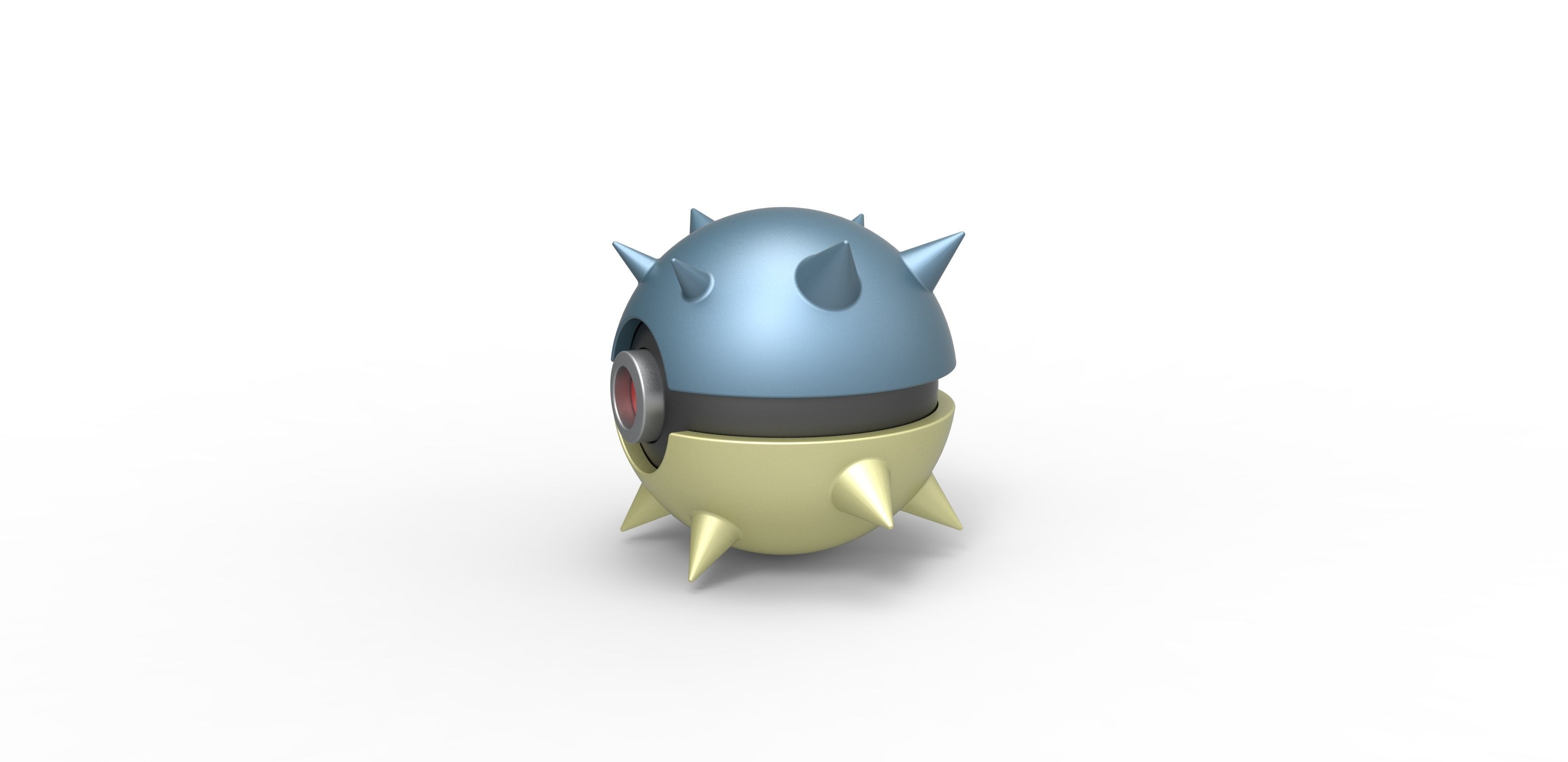 Qwilfish orb 3D print model_5