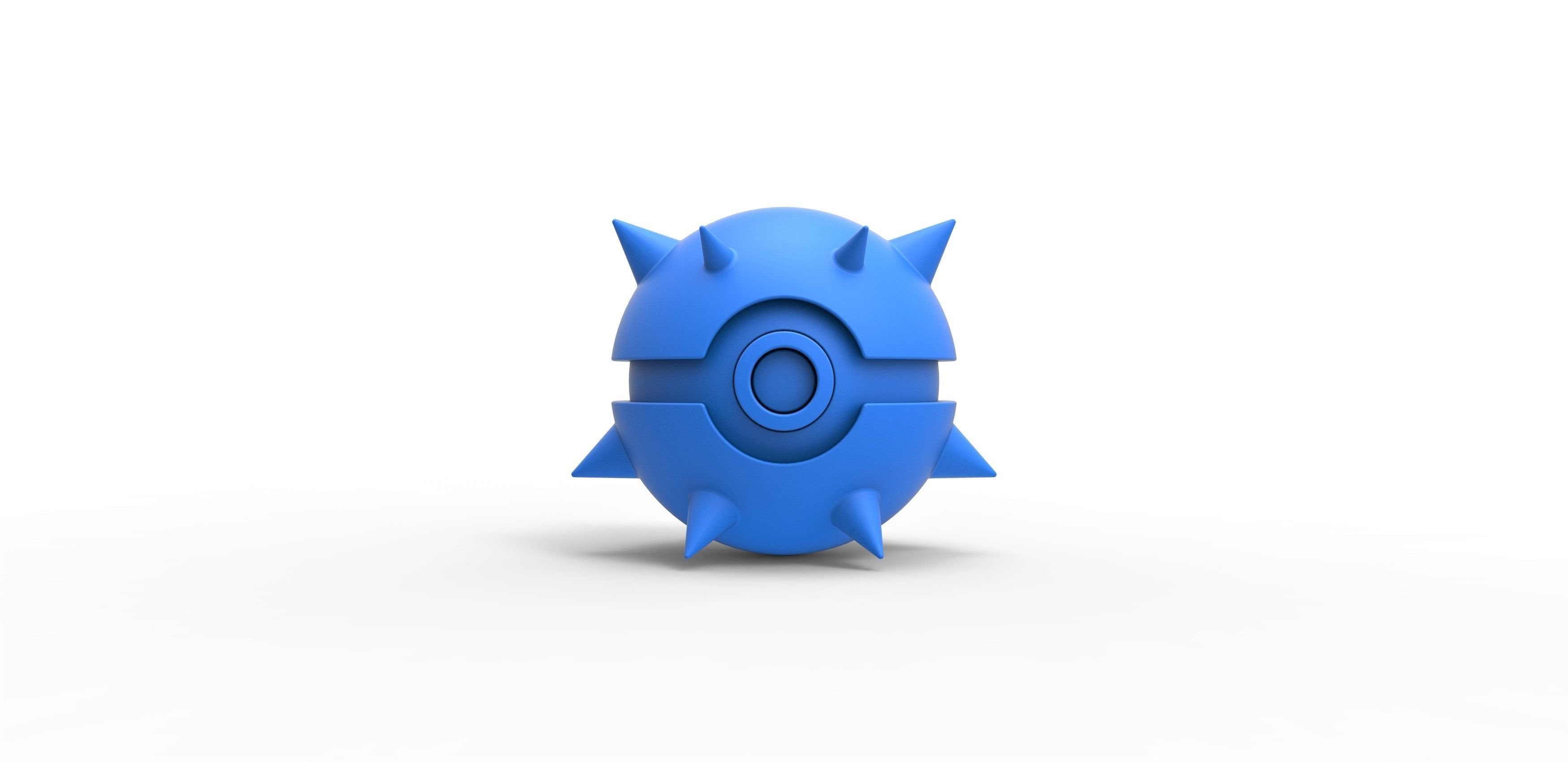Qwilfish orb 3D print model_11
