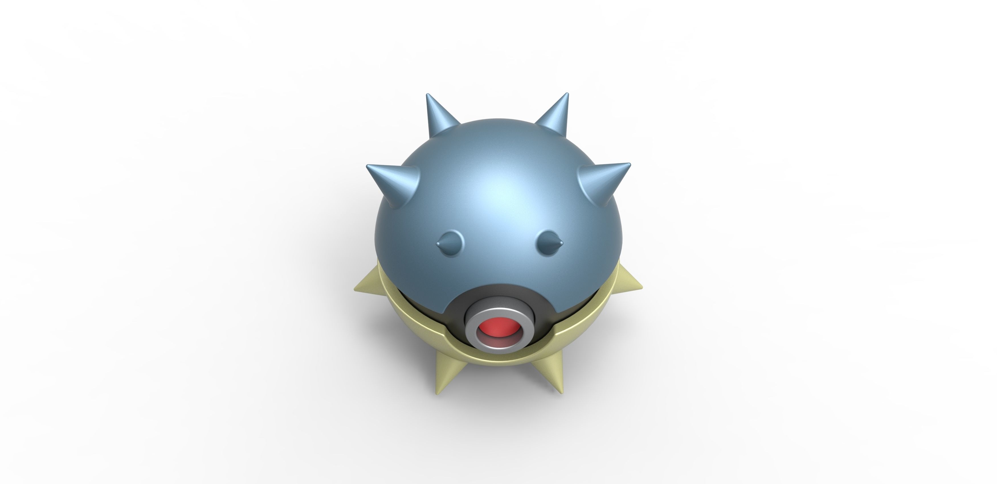 Qwilfish orb 3D print model_3