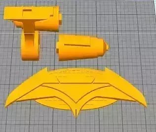 BURN MARK BATMAN BAT-BRAND