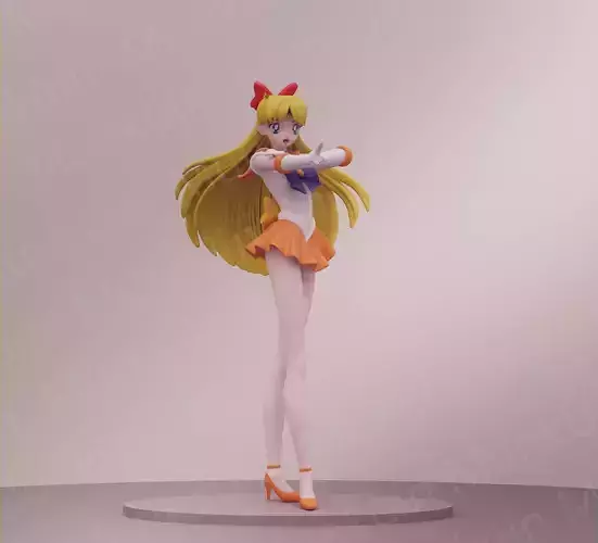 Sailor Venus-Minako Aino 3D print model